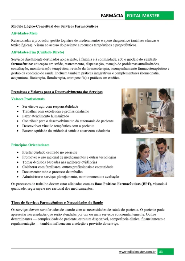 Farmácia ENARE 2026/2027