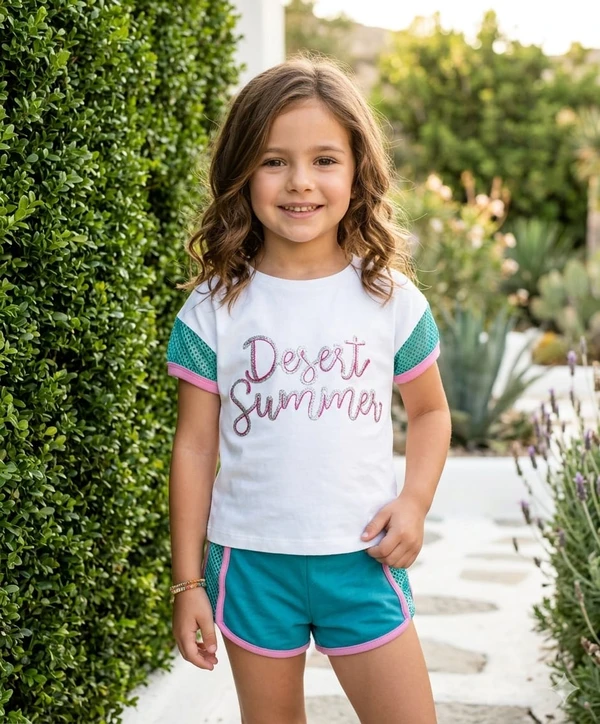 CONJUNTO VERAO INFANTIL DESERT SUMMER MON SUCRE 17154