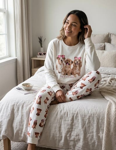 PIJAMA MANGA LONGA ADULTO PETS 76216 PINGO LELE