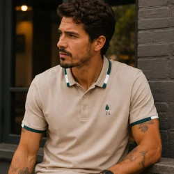 [LEVE 5 PAGUE 3] Camisa Masculina Castelli em Algodão e Poliéster Premium