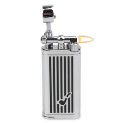 Isqueiro para Cachimbo Spunk Pipes Chrome - Prata