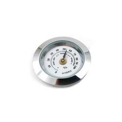 Higrômetro Analógico Meglio (27mm) - Prata