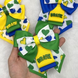 Laçarote Coração Brasil - Copa - 3 unid 