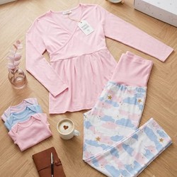 PIJAMA MANGA LONGA ADULTO GESTANTE 76195 PINGO LELE