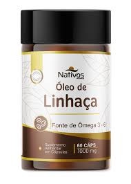 Óleo de Linhaça 60 caps - Nativos