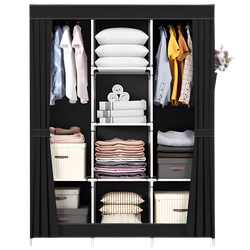 Guarda Roupa Dobrável 2 Portas Armário Para Organizar Roupa