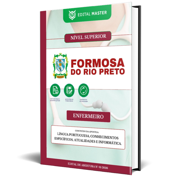 Enfermeiro - Formosa do Rio Preto BA