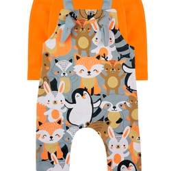 JARDINEIRA INFANTIL MOLETOM PELUCIADO