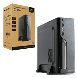 Gabinete Slim C3tech DT-100BK Com Fonte PS-200FX - DT-100BK