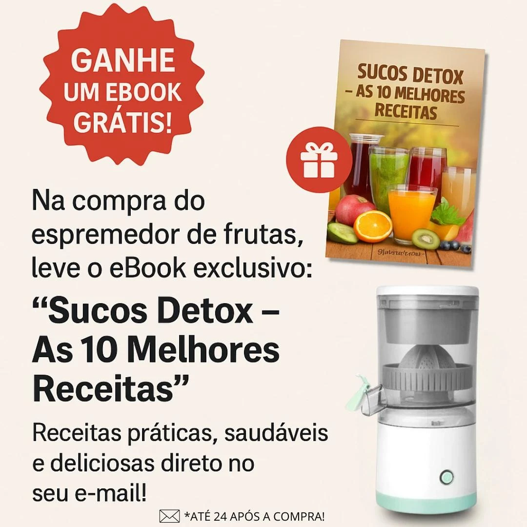 Espremedor de Frutas Elétrico USB Portátil + Bônus Exclusivo — foto 10