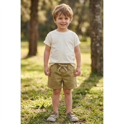 BERMUDA SARJA COLORS BEGE FUN JEANS - 1168-1169-1170