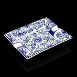 Cinzeiro de Porcelana para 2 Charutos Spheraf