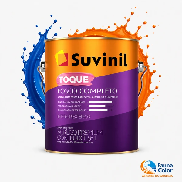 Suvinil Toque Fosco Completo 3,6l