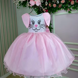 Vestido Temático Luxo - Coelhinho 