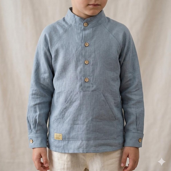14905 BATA MANGA LONGA MESCLA   PARAÍSO