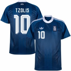 Camisa Seleção Grécia Away 2026/27 Tzolis 10