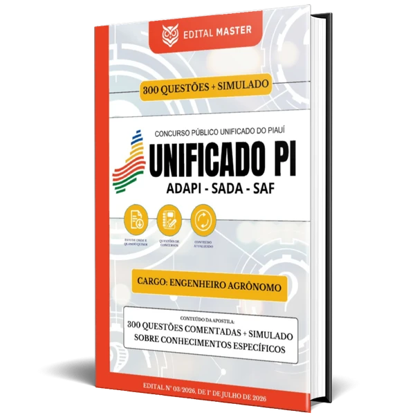 Engenheiro Agrônomo/Piauí - 300 Questões Comentadas + Simulado 