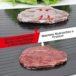 Tábua Descongeladora de Carnes e Alimentos com Condução Térmica