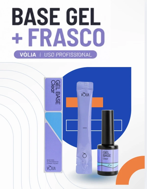 Base Gel Volia 12g I Estabilização para Órtese Elástica