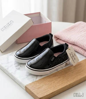 TENIS MINI STYLE PRETO DESCOBERTAS KLIN 259022