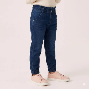CALÇA JEANS ESCURO INFANTIL MENINA CLOCHARD NINA GO 2231080 