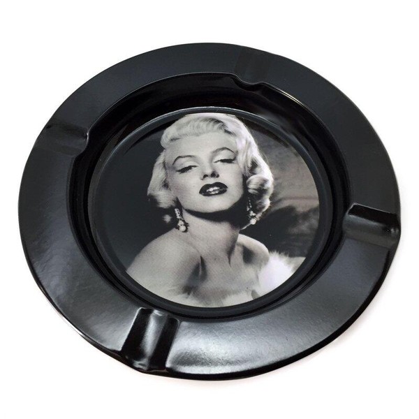 Cinzeiro de Alumínio para Cigarro - Marilyn Monroe Mod.1