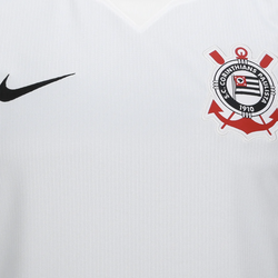 Camisa Corinthians I 26/27 s/n Torcedor Nike Masculina - Branco+Preto