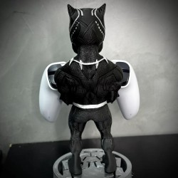 Suporte Premium Action Figure Controle Playstation Xbox Pantera Negra de luxo pintado a mão Pronta Entrega