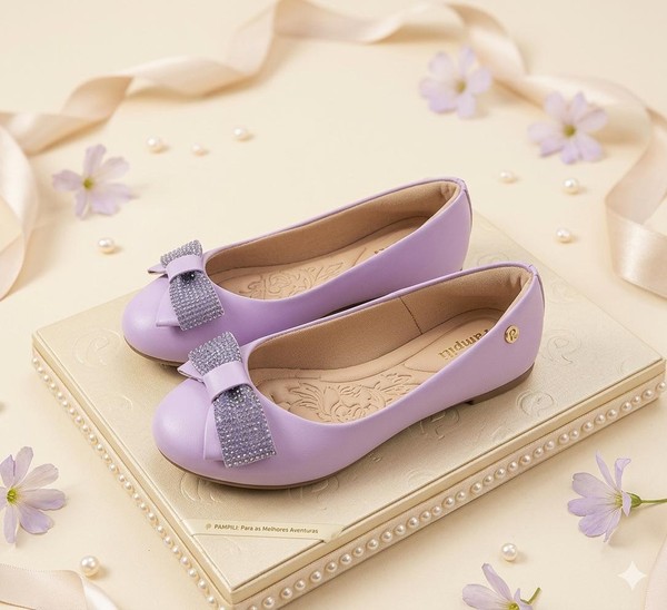 SAPATILHA PAMPILI SUPER FOFURA LILAS - 295334