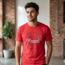 CAMISETA MASCULINA 47956 VERMELHO PULLA BULLA 
