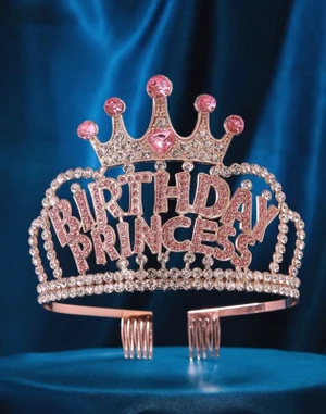 Coroa Luxo - Birthday Princess