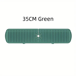 Silicone Drain Mat, Kitchen Faucet Sink Splash Guard,  Sink Draining Pad Behind Faucet,For Kitchen & Bathroom Countertop Protect