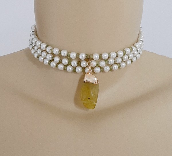 CHOKER OLIVA