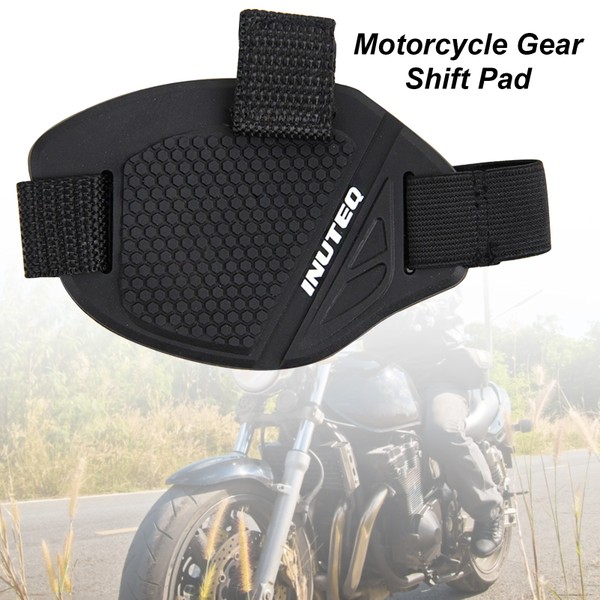 Almofada de mudança de motocicleta capa protetora de borracha ajustável shifter escudo anti deslizamento almofada sapato capa proteção de sapato da motocicleta