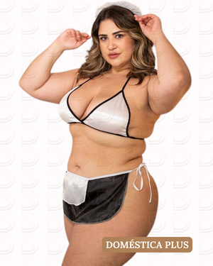 Fantasia Empregada Plus Size