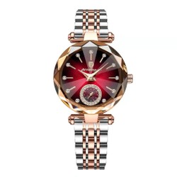 Relógio feminino elegante luxo Poedagar