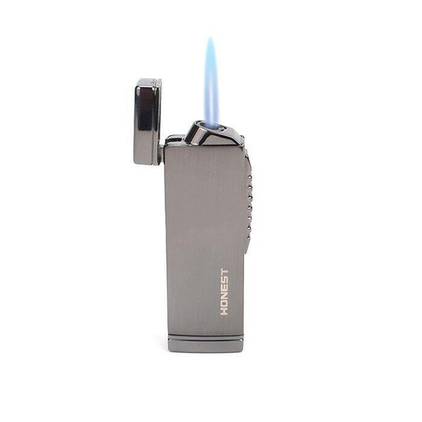 Isqueiro Maçarico Honest 727 - Chumbo (1 Chama)