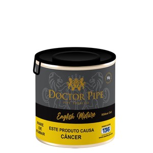 Fumo para Cachimbo Doctor Pipe English Mixture - Lt (50g)