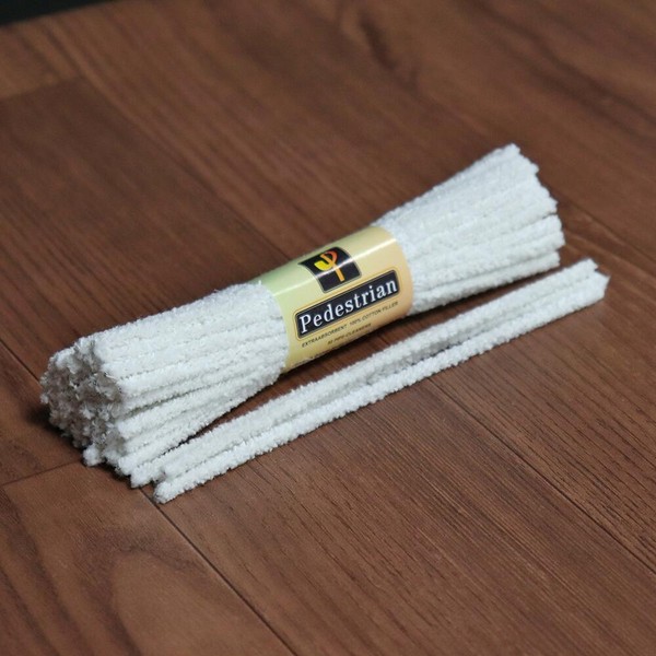 Limpador de Cachimbo de Algodão Pedestrian Extra Absorção - Pacote com 50
