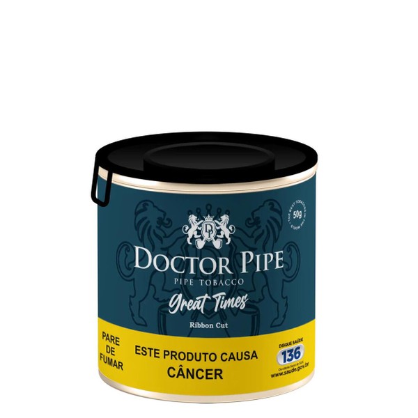 Fumo para Cachimbo Doctor Pipe Great Times - Lt (50g)