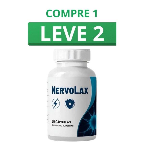 Nervolax 60 Cápsulas + Frete Grátis