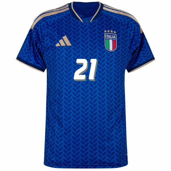 Camisa Seleção Itália Home 2026/27 Zola 21 (Personalização Retro)