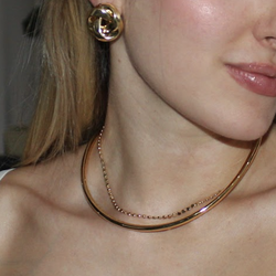 Colar Circle Dourado