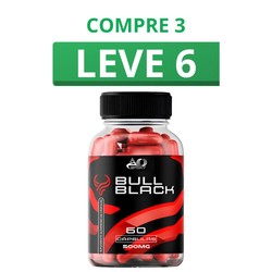 BullBlack 60 Cápsulas + Frete Grátis