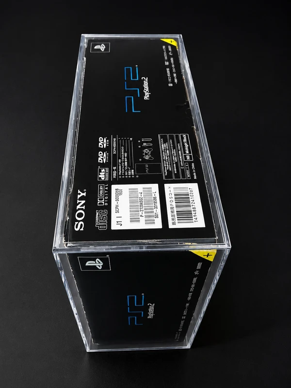 Case Acrílica Premium para PlayStation 2 Fat Midnight Black