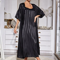 Conjunto Robe e Camisola Luxury Seda
