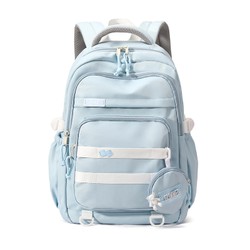 Mochila estudante redução de carga mochila grande capacidade moda 
