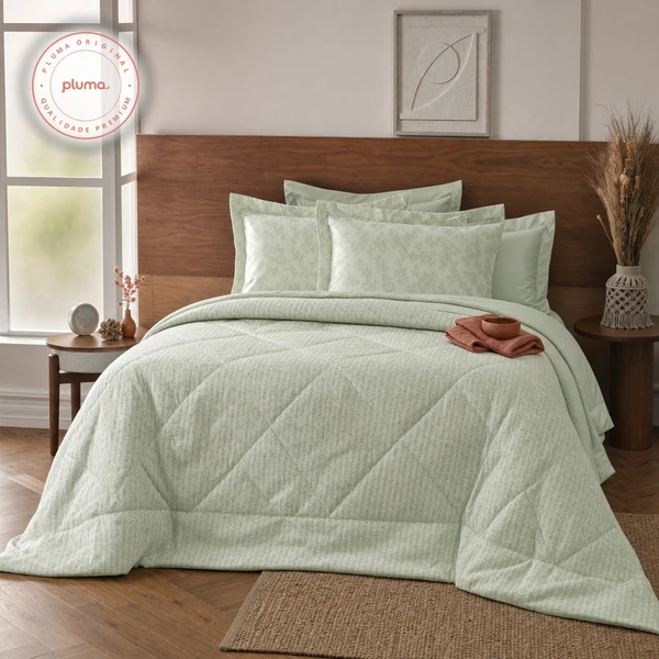 Edredom Casal Charme Sono Leve Appel Home Blend