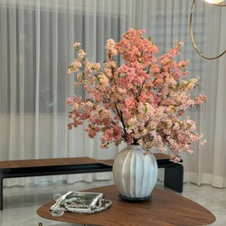 Vaso Astoria com Flores de Cerejeira Rosa