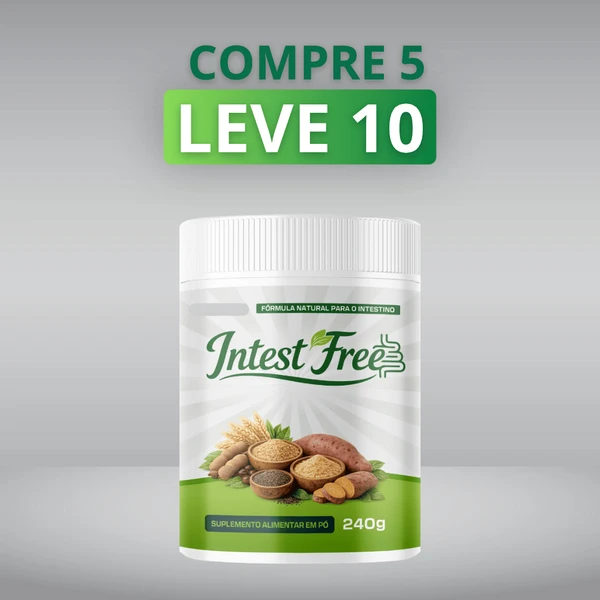 Intest Free - 10% de Desconto no Pix + Frete Grátis